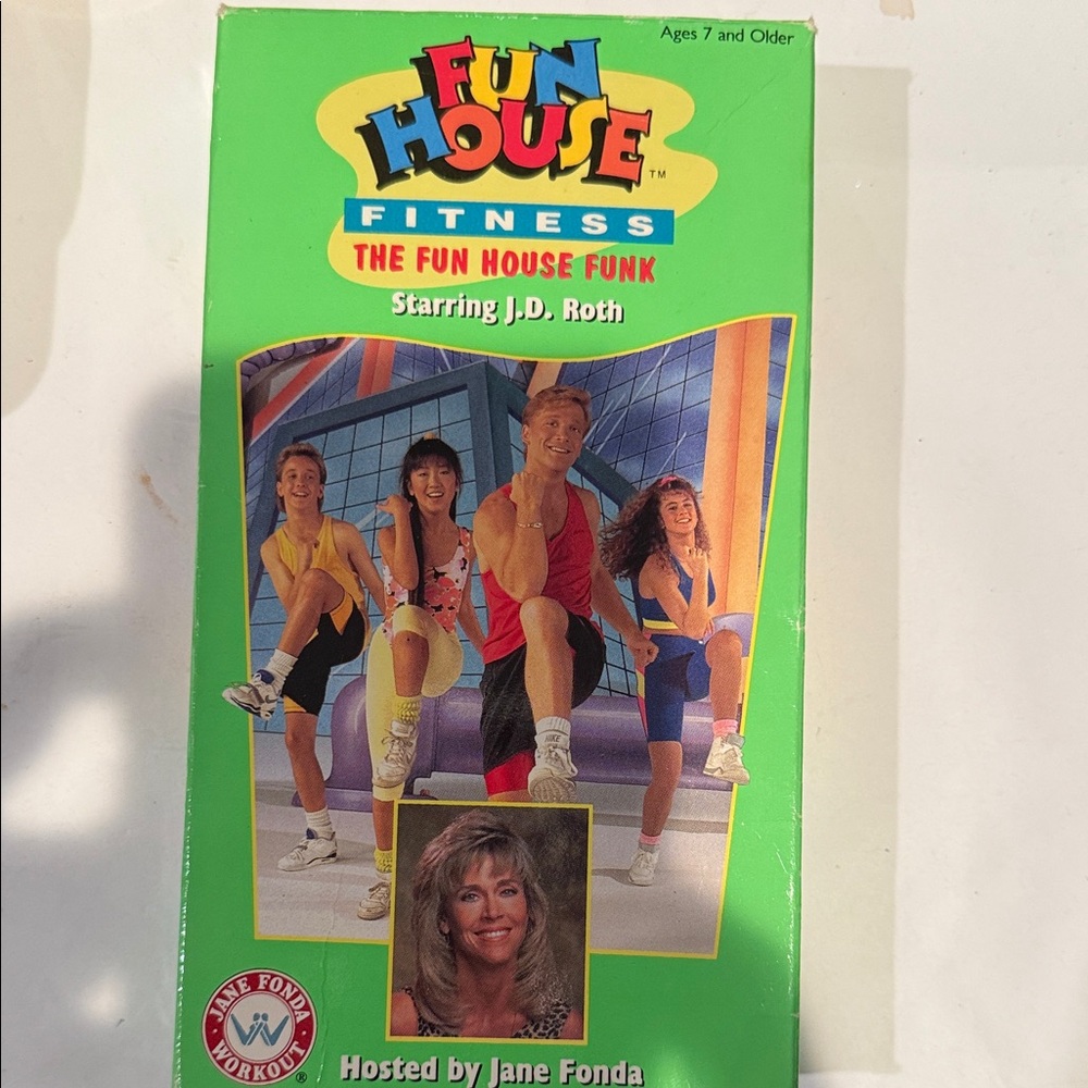 Fun House Kids Fitness VHS Vintage